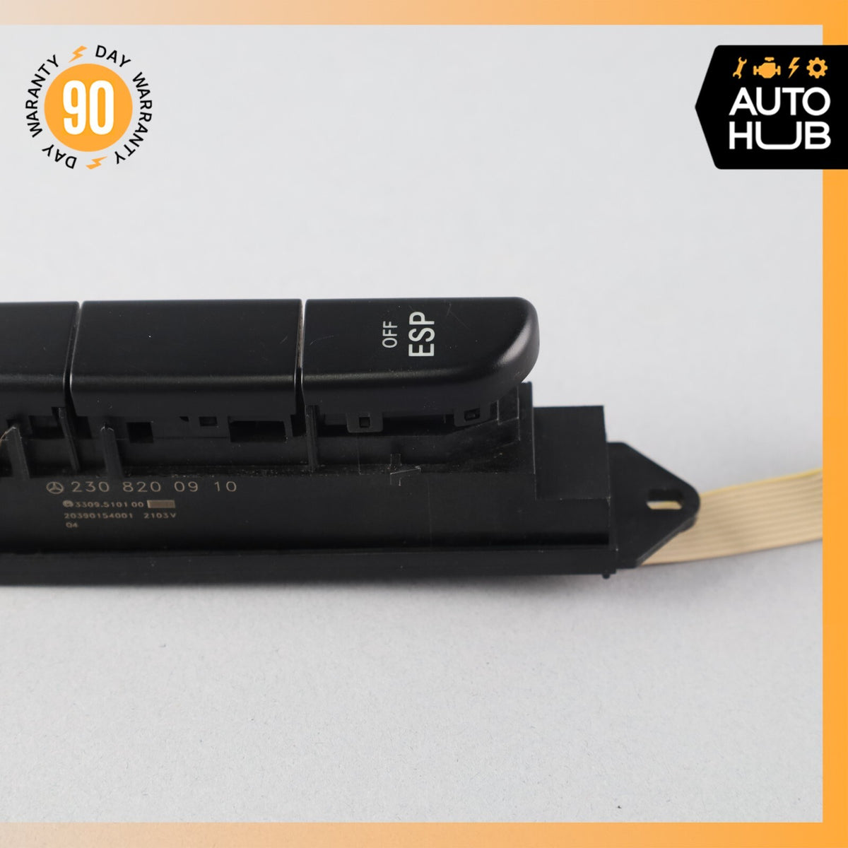 Mercedes R230 SL500 SL55 AMG Center Console ESP Switch Control Button OEM - photo 8