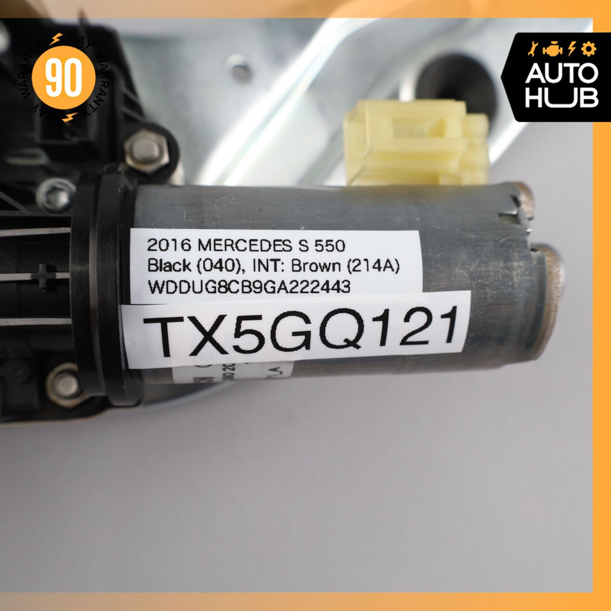 14-20 Mercedes W222 S550 S600 S63 Trunk Lid Power Opener Motor Mechanism OEM - photo 11