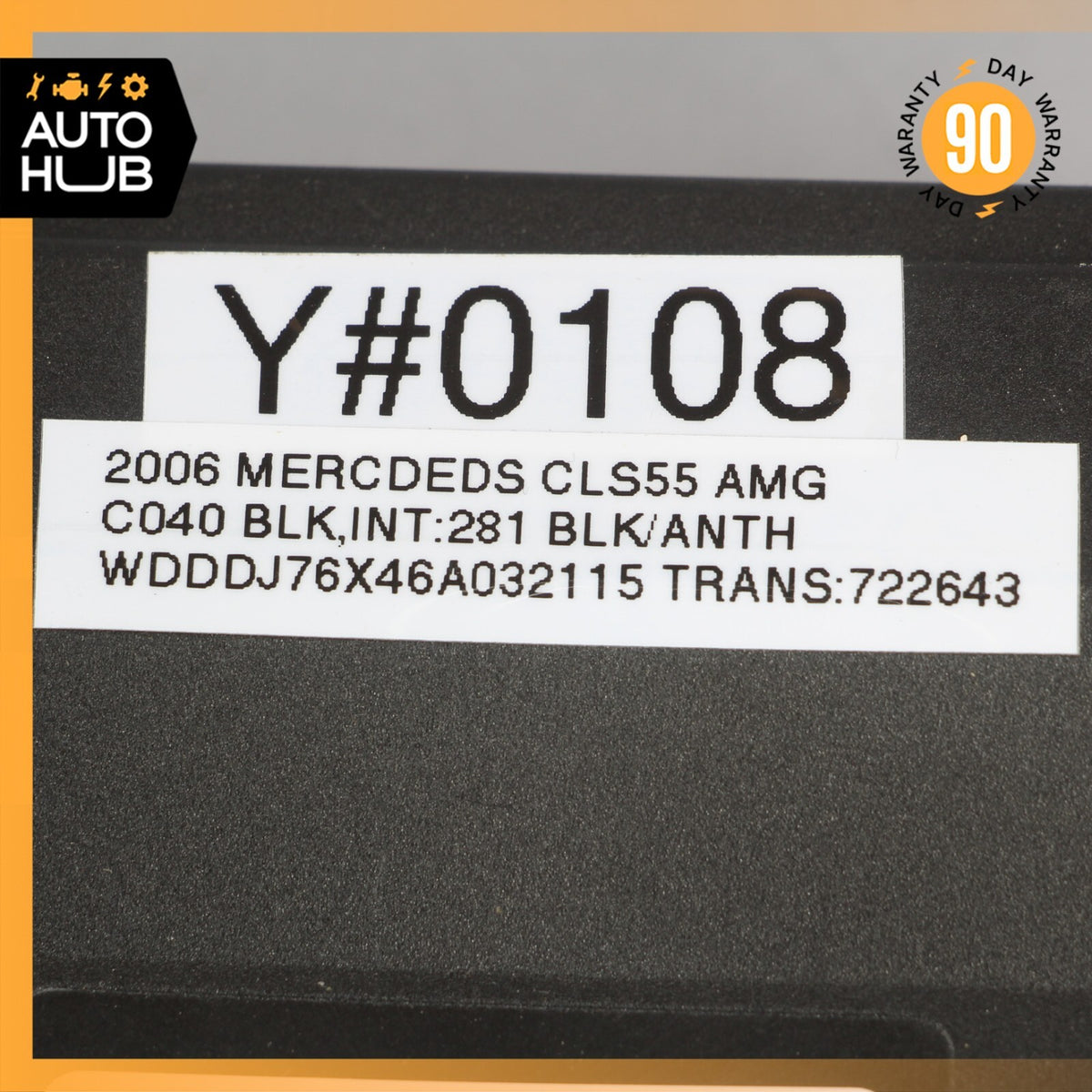 06-11 Mercedes W219 CLS55 CLS550 Trunk Lid Lock Remote Release Control Module - photo 6