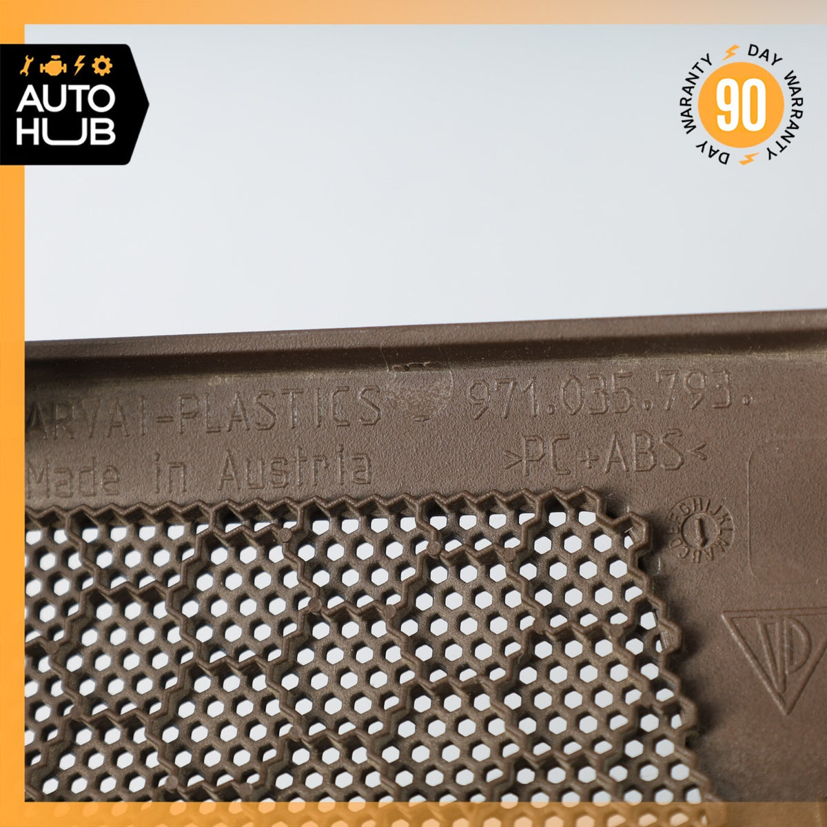 2018 Porsche Panamera 971 4S Rear Left Interior Door Speaker Cover OEM 6k - photo 14