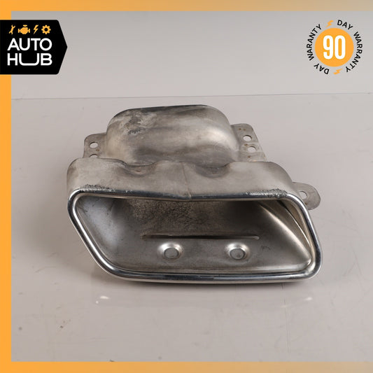 10-17 Mercedes W221 S400 CL550 R350 Right Side Exhaust Muffler Tip OEM - photo 1