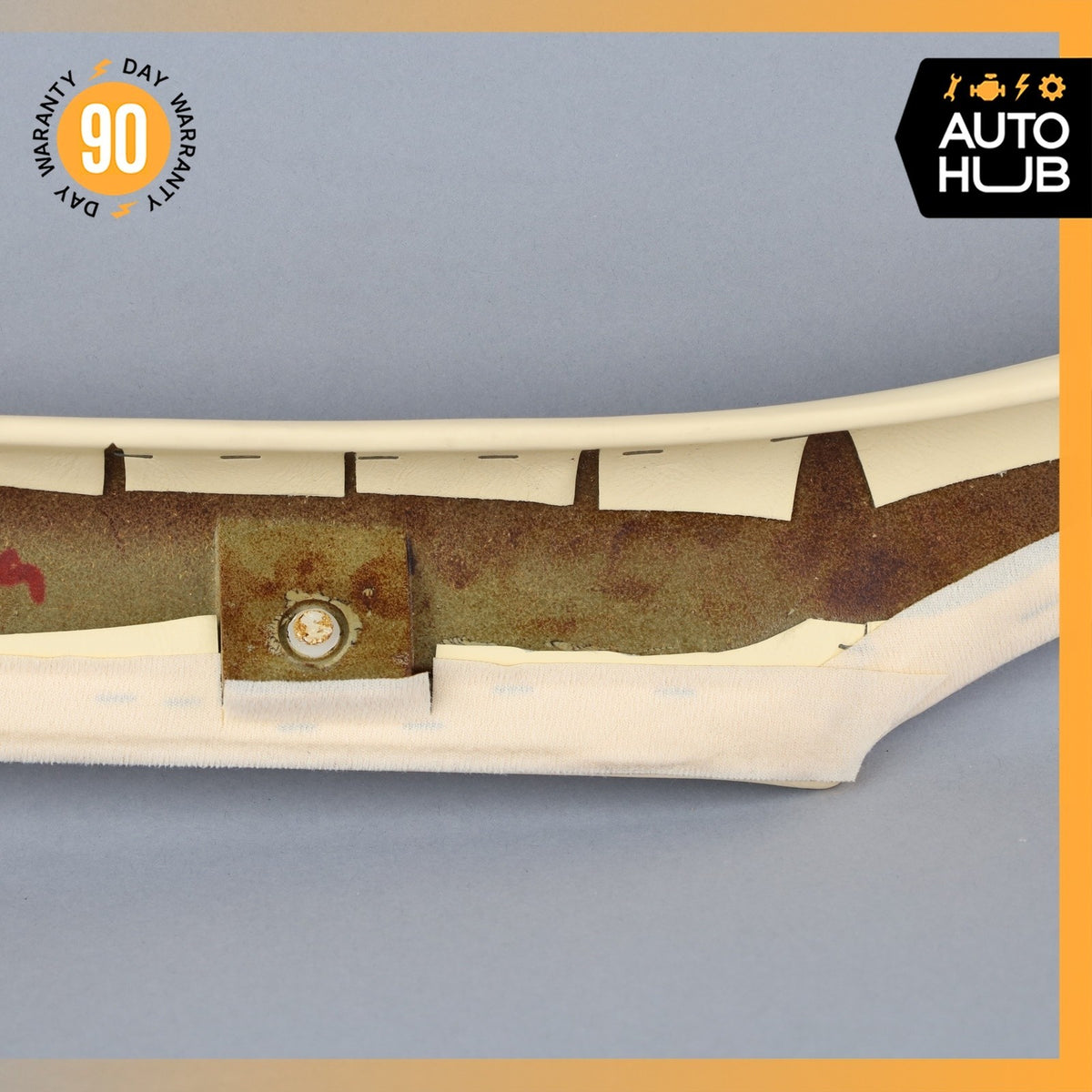 00-02 Bentley Arnage / RR Seraph Front Right Quarter Upper A Pillar Beige OEM - photo 12