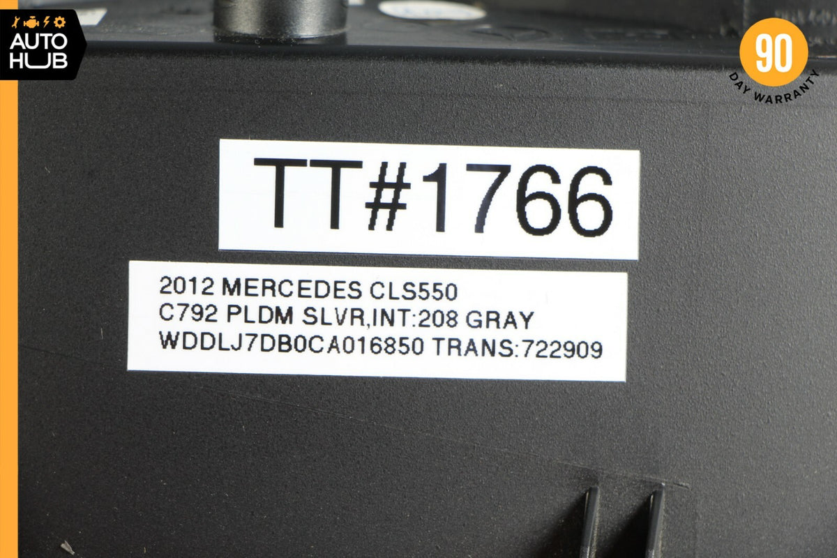 12-18 Mercedes W218 CLS550 CLS63 Instrument Cluster Speedometer Bezel Trim OEM - photo 12