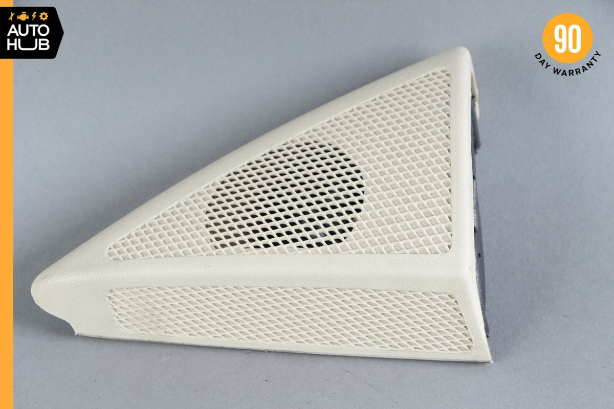 07-09 Mercedes W211 E350 E320 Tweeter Speaker Cover Left Driver Side Beige OEM - photo 1
