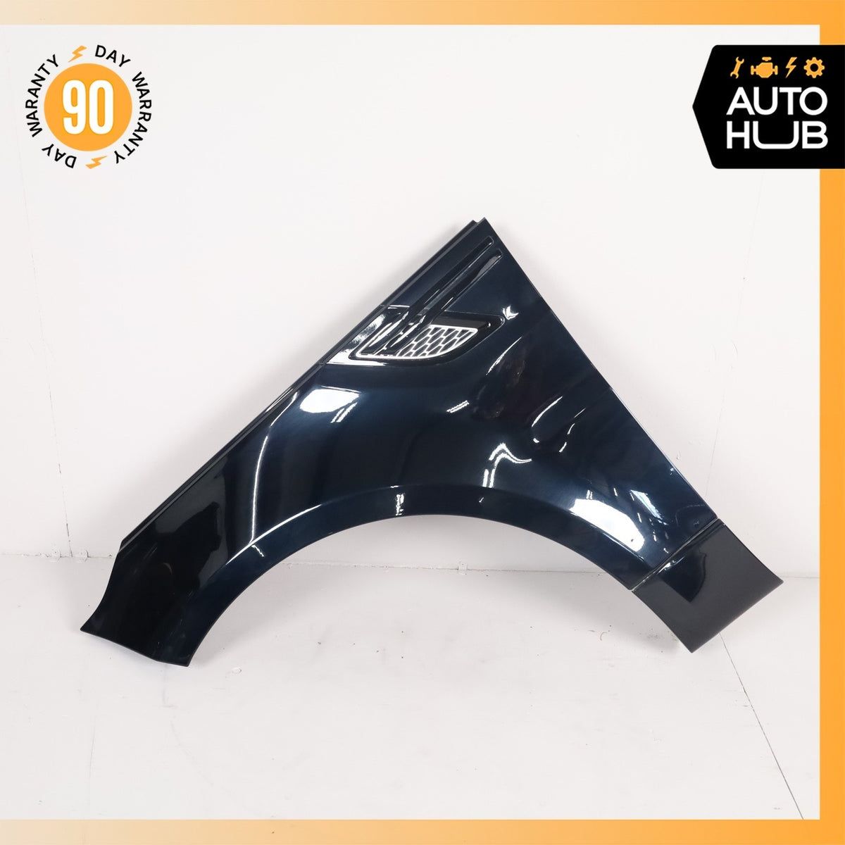 14-17 LR Range Rover Sport L494 Front Left Driver Side Fender Panel Black OEM - photo 1