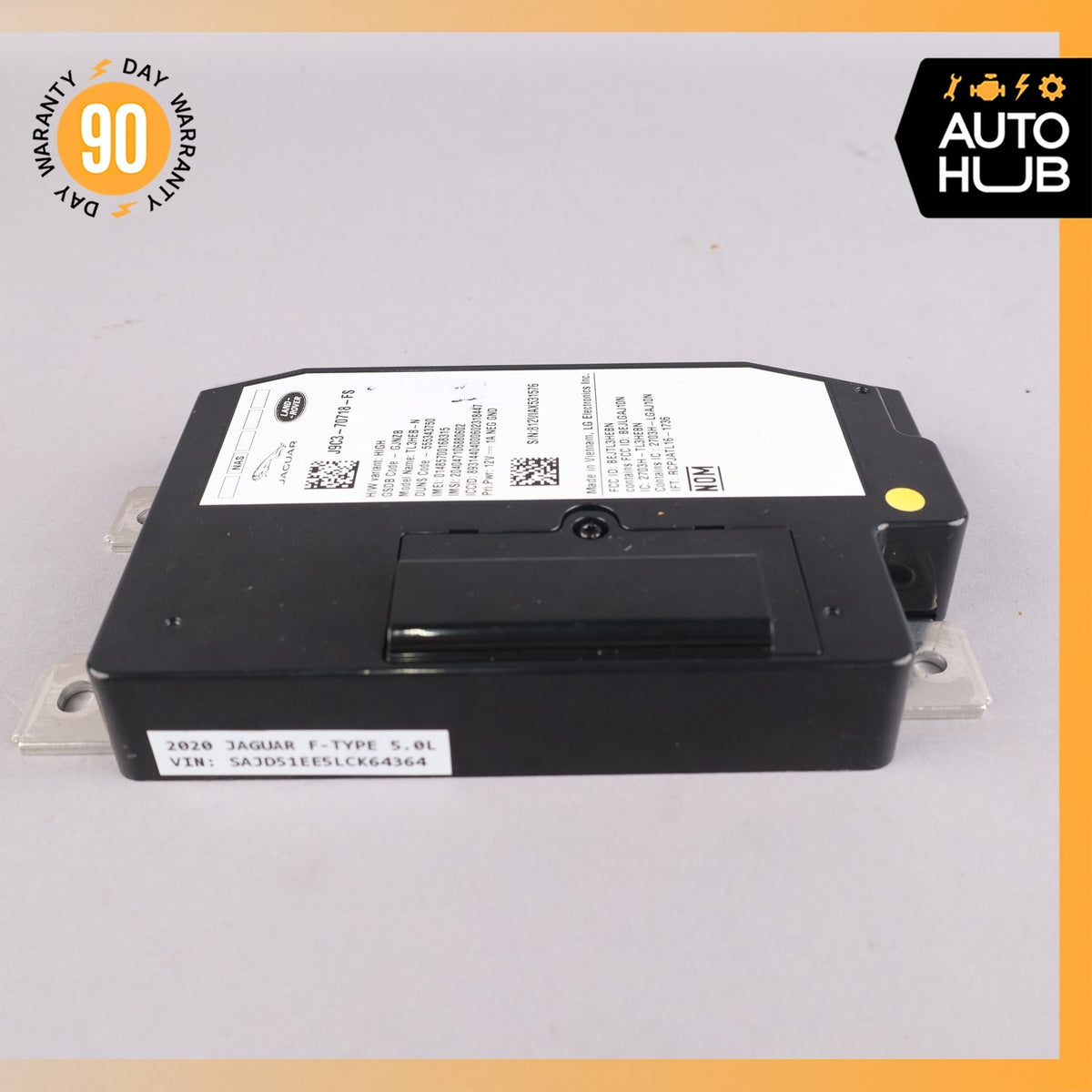 18-24 Jaguar X152 F-Type XJ Telematics Communication Module OEM 39k - photo 5