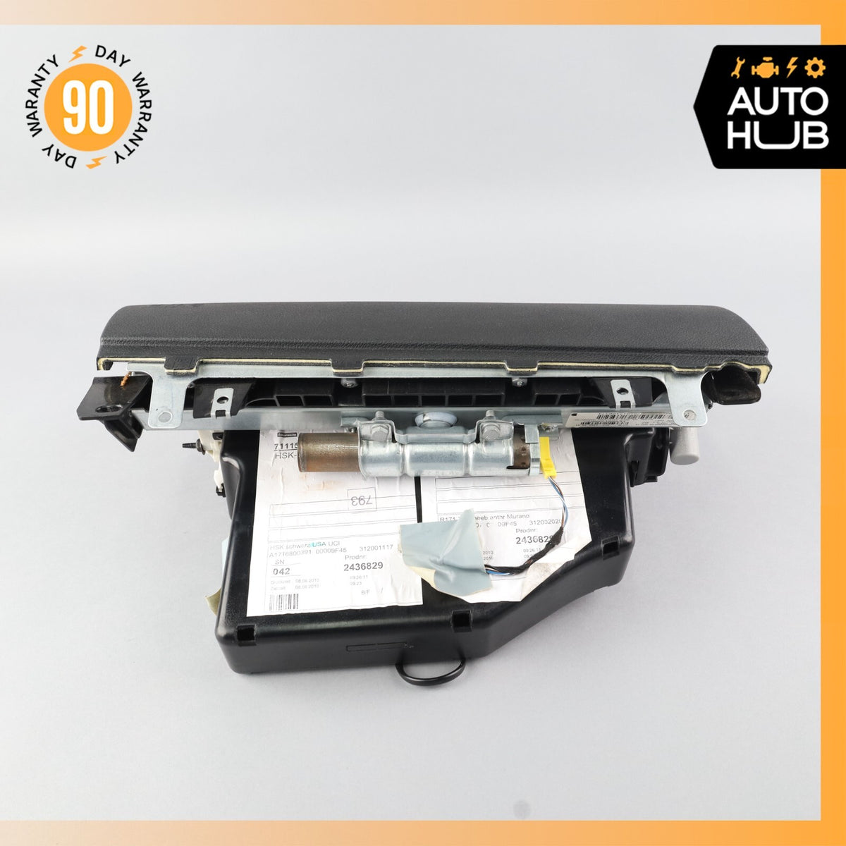 05-11 Mercedes R171 SLK300 SLK350 Glove Box Storage Passenger Side w/ Airbag OEM - photo 7