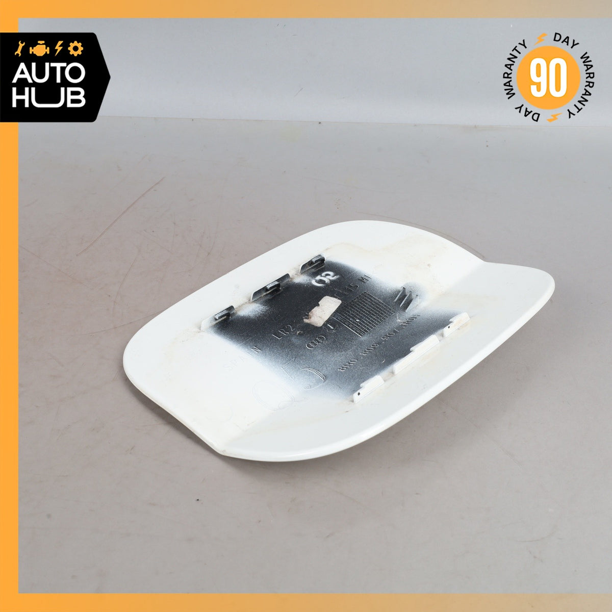 Audi 8R Q5 Fuel Gas Tank Filler Lid Door Cover Black OEM - photo 3