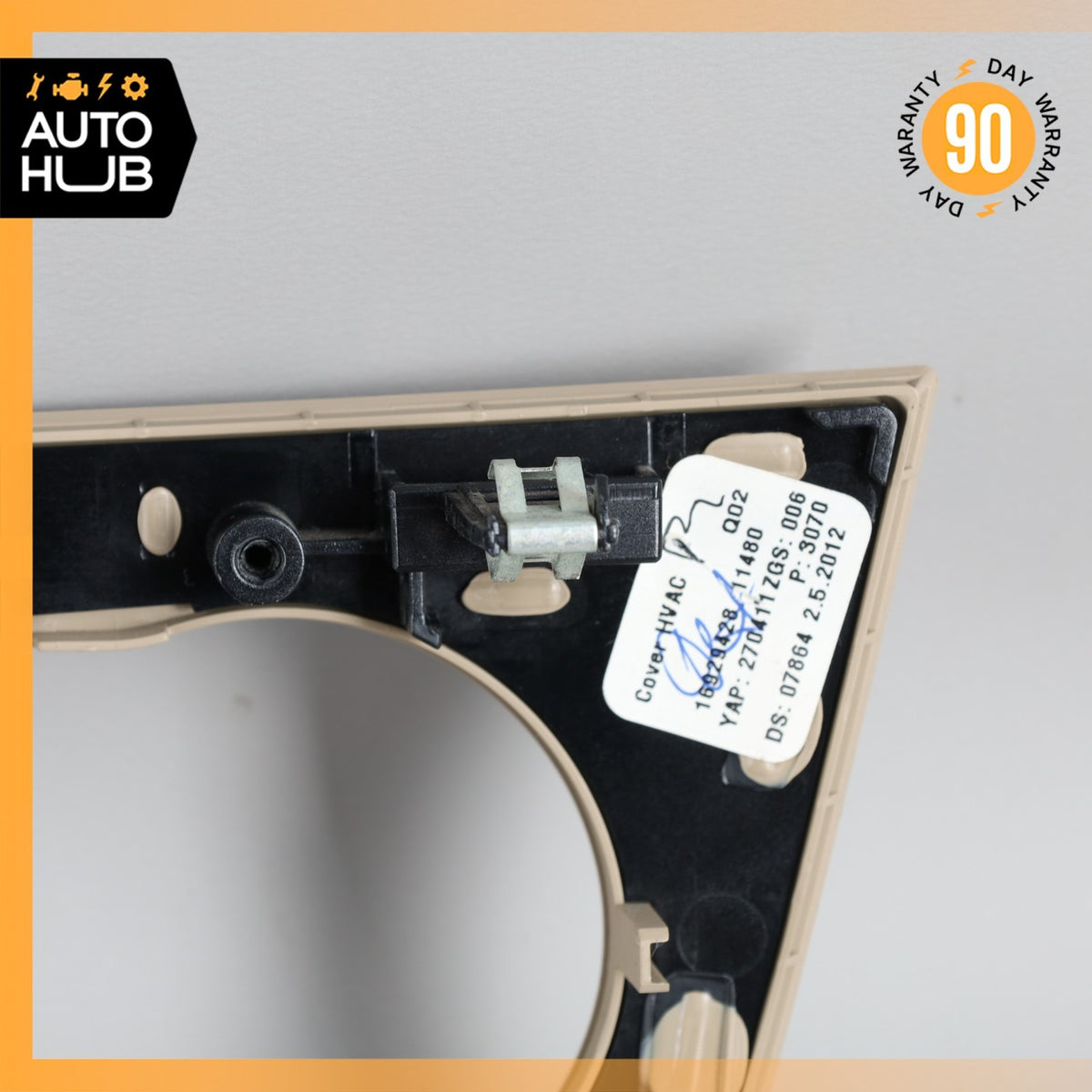 12-19 Mercedes W166 ML350 GL450 AC A/C Climate Control Switch Bezel Trim OEM - photo 11