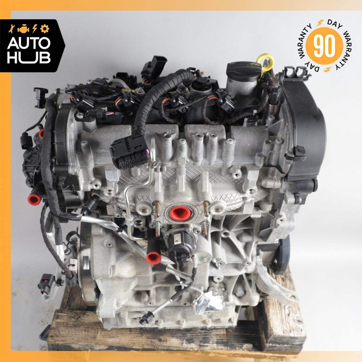 16-18 Audi 8V E-Tron A3 1.4L L4 Engine Motor Assembly CXUA OEM 78k - photo 7