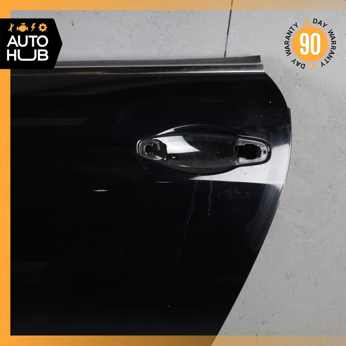 03-09 Bentley Continental GTC GT Left Side Door Shell Frame Panel Black OEM 40k - photo 5