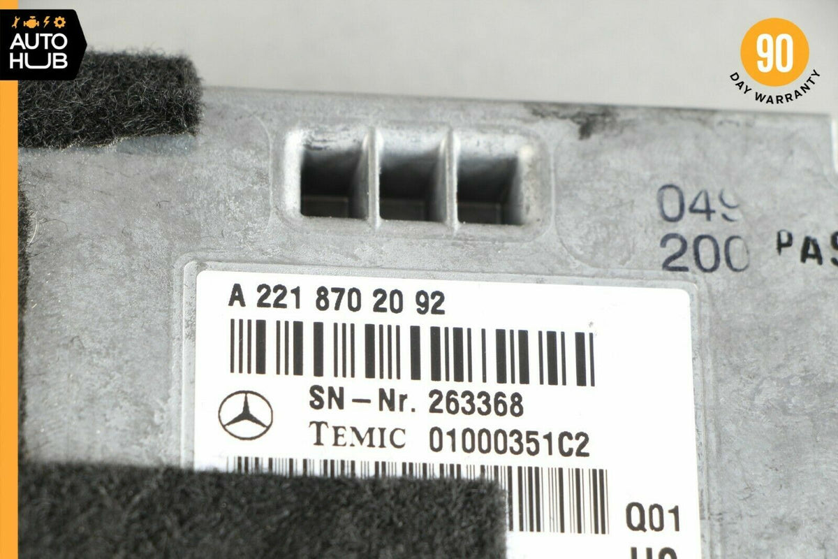 07-14 Mercedes W221 S550 CL550 Voice Language Communication Control Module OEM - photo 7