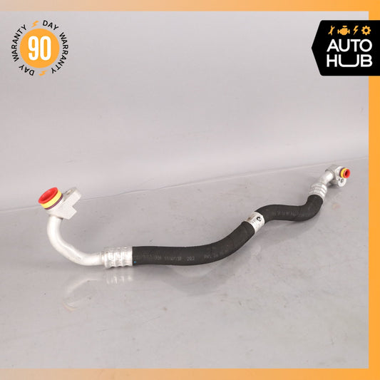 BMW E71 X6M A/C AC Air Conditioning Suction Hose Line 6985610 OEM 62k - photo 1