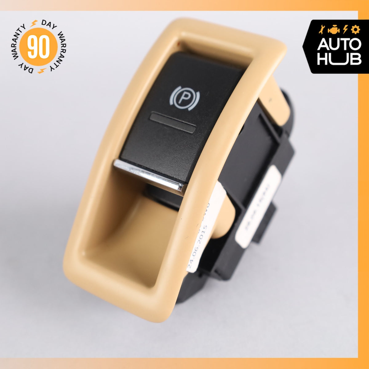 11-18 Porsche Cayenne 958 Electronic Parking Button Switch Beige OEM - photo 1