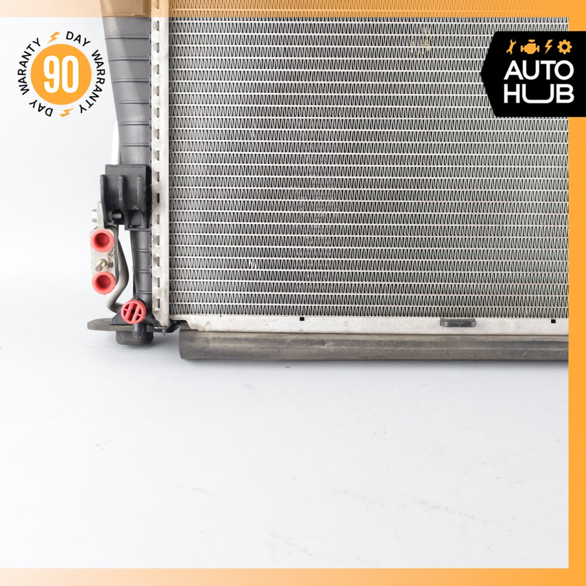 03-06 Mercedes R230 SL500 Engine Cooling Radiator AC A/C Condenser OEM - photo 6
