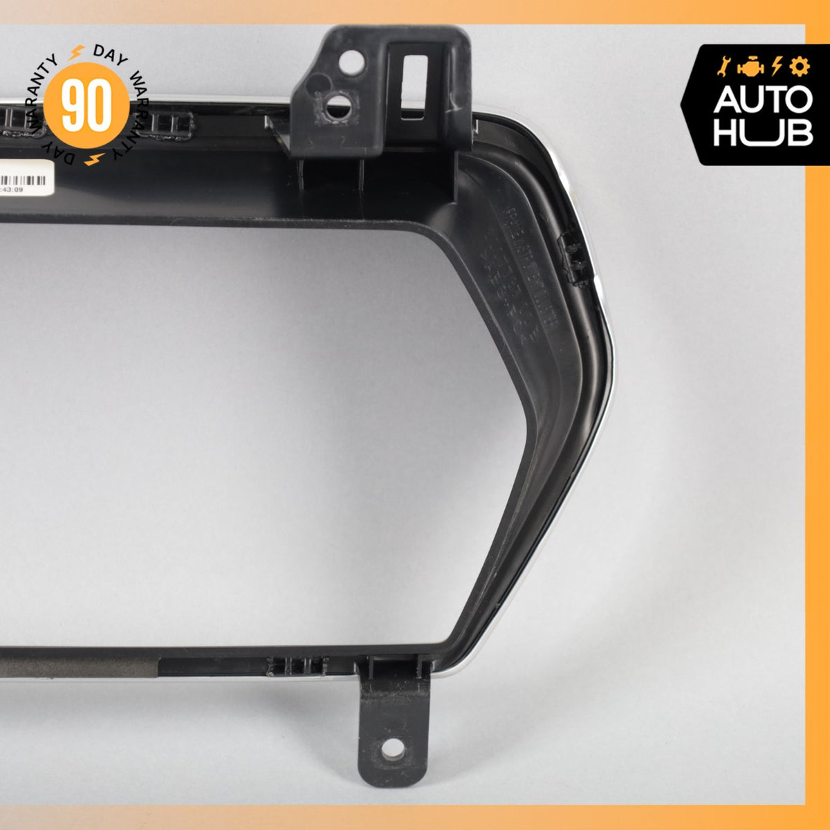 12-15 Tesla Model S Instrument Cluster Speedometer Trim Cover 600772500B OEM 63k - photo 15