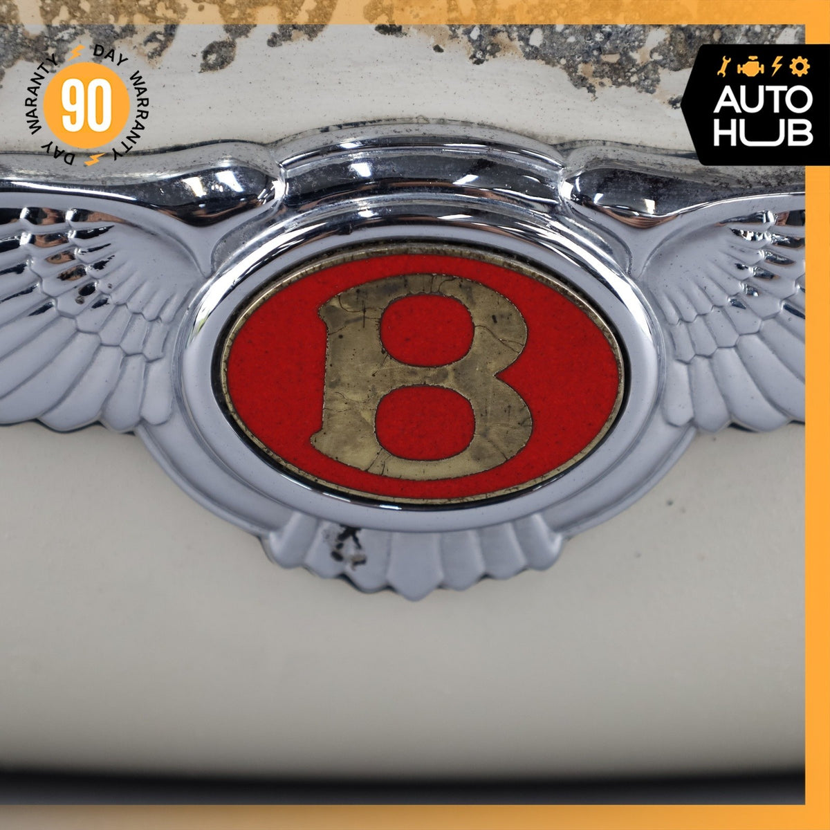 99-04 Bentley Arnage Hood Radiator Grille Grill White OEM 30k - photo 17