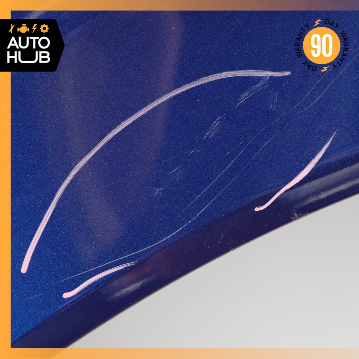 04-09 Cadillac XLR Quarter Panel Rear Right Passenger Side Blue 10355381 OEM - photo 9