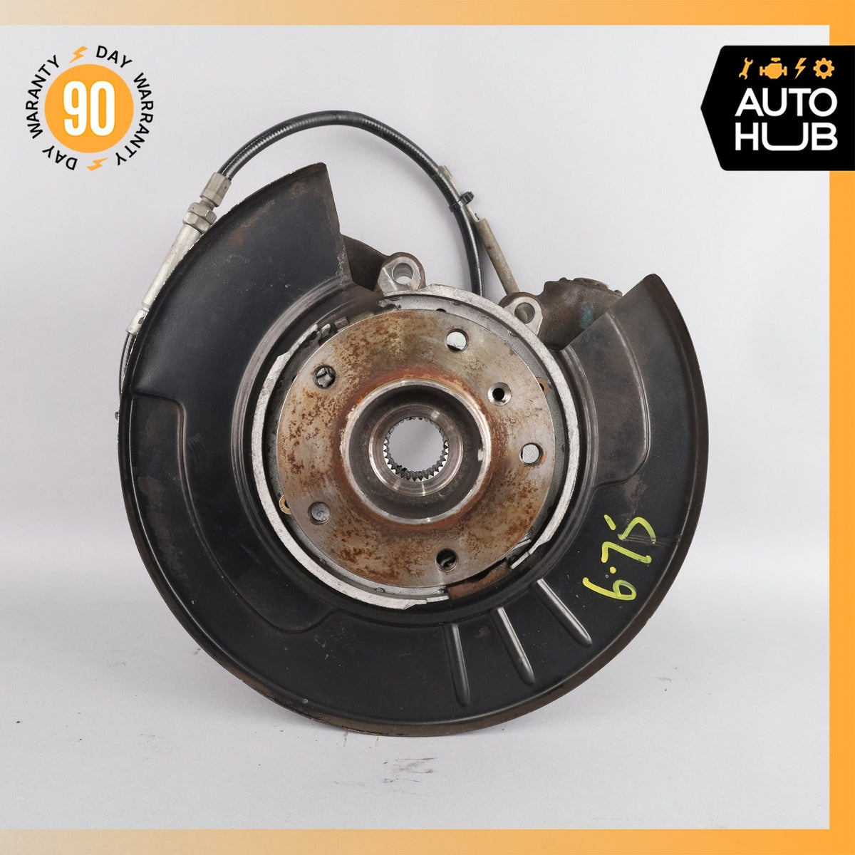 00-02 Bentley Arnage / RR Seraph Rear Right Spindle Knuckle Hub OEM 42k - photo 2