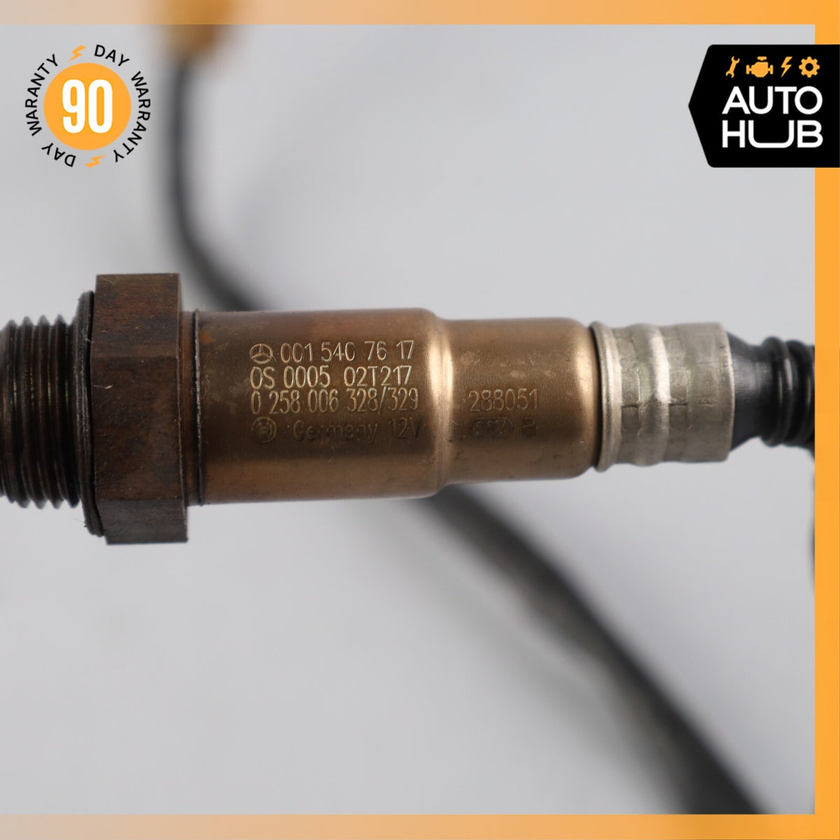 03-08 Mercedes R230 SL500 SL55 AMG Oxygen O2 Sensor Lambda Set of 4 OEM - photo 14