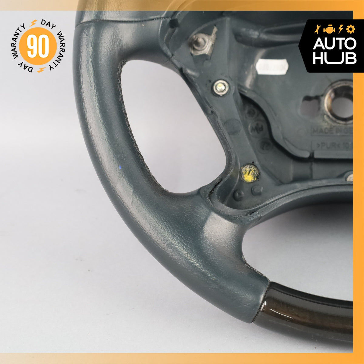 03-09 Mercedes R230 SL500 SL550 CLK350 Steering Wheel Blue 2304600803 OEM - photo 5