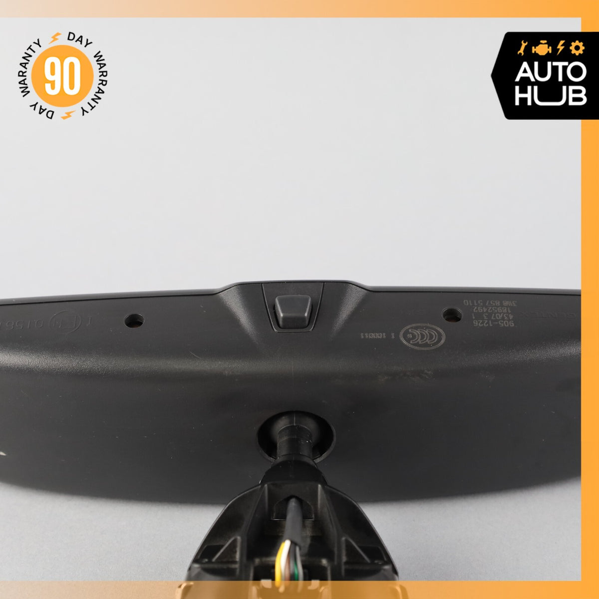 03-09 Bentley Continental GTC GT Interior Rear View Mirror Black OEM 63k - photo 7