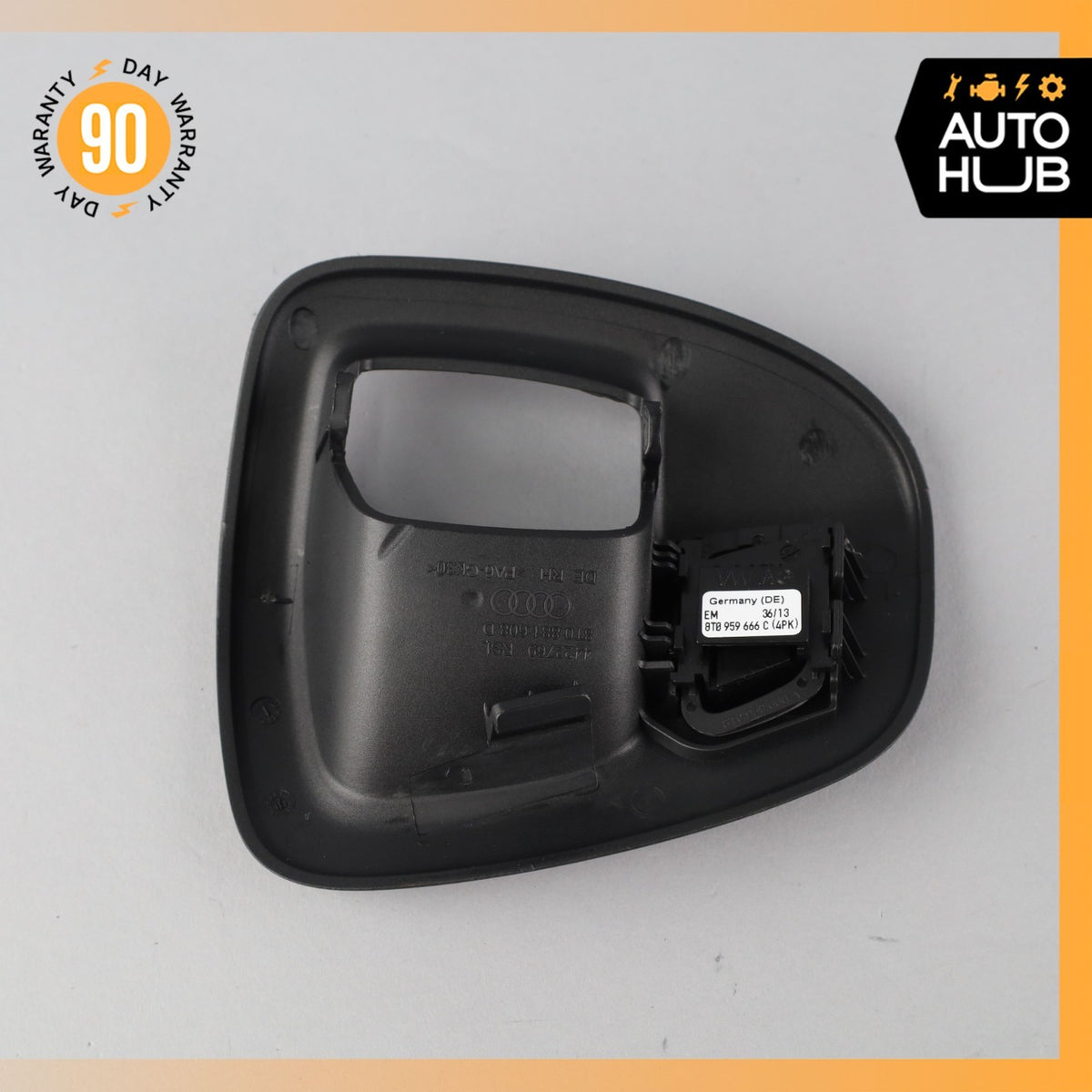 Audi S5 Front Right Passenger Seat Slide Switch w/ Handle Black 8T0881608D OEM - photo 4