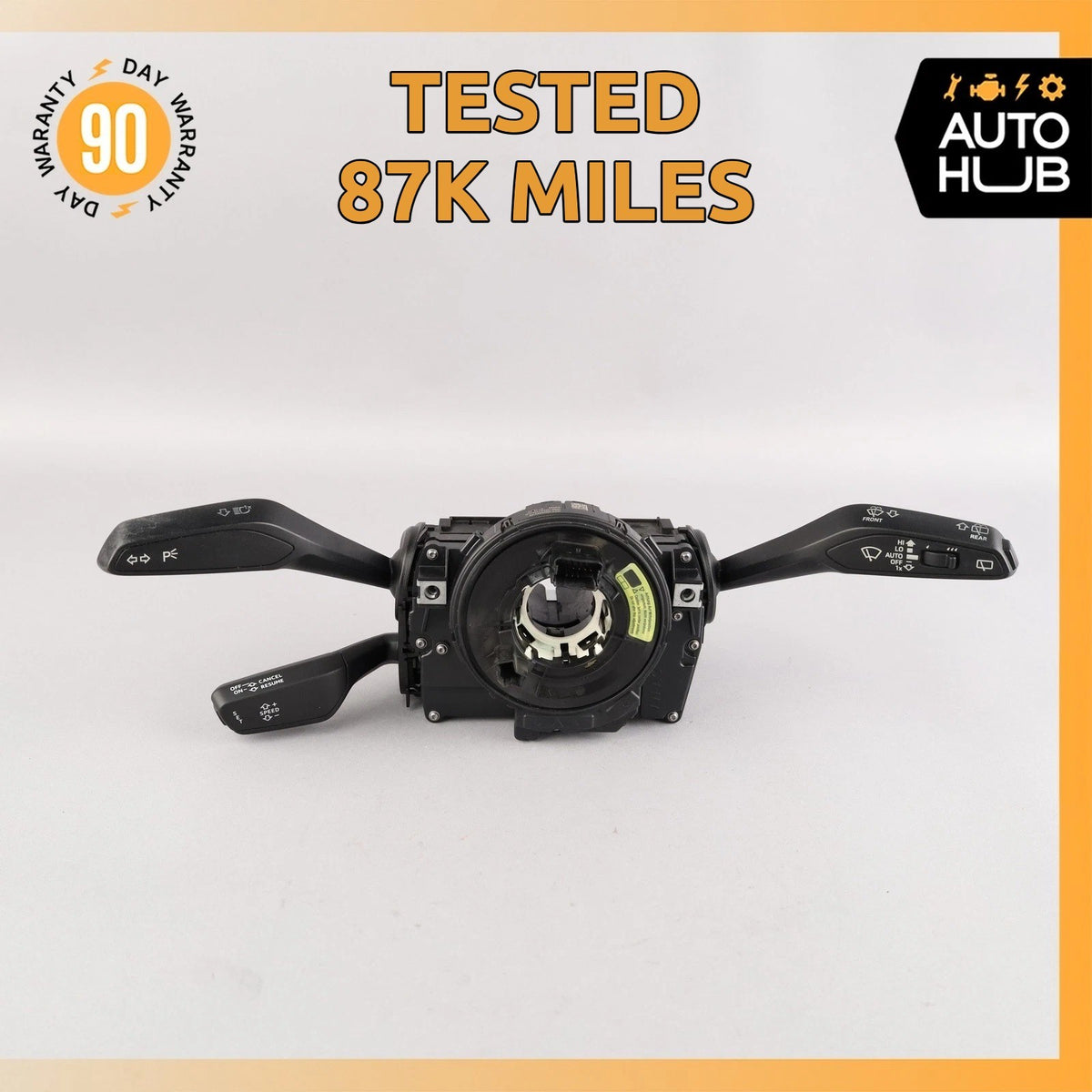 17-24 Audi 4M Q7 Steering Column Control Switch Clockspring OEM 87k - photo 1