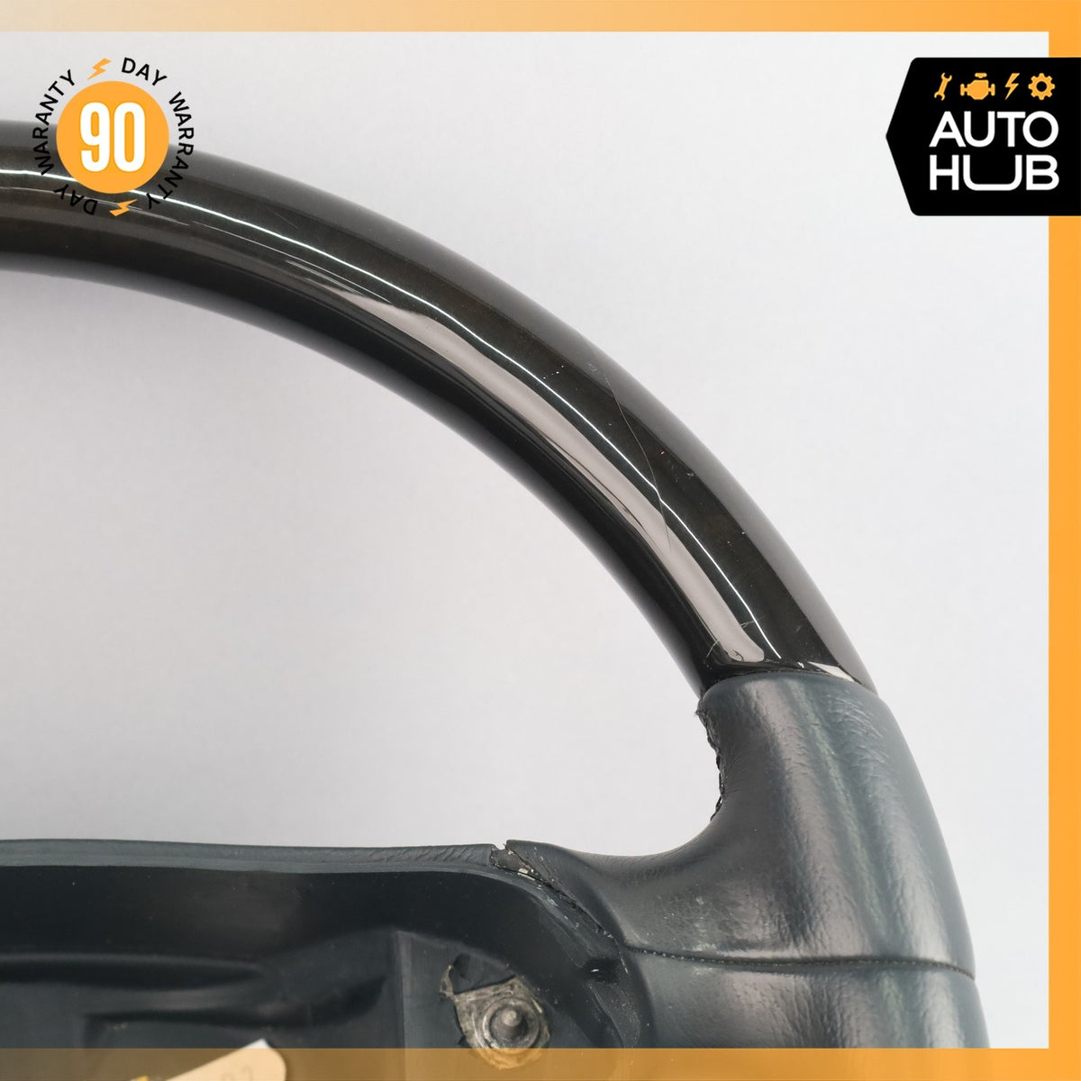 03-09 Mercedes R230 SL500 SL550 CLK350 Steering Wheel Blue 2304600803 OEM - photo 3
