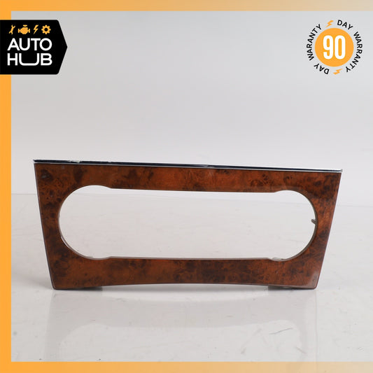 05-09 Mercedes W209 CLK350 CLK500 AC A/C Climate Control Switch Bezel Trim Wood - photo 1