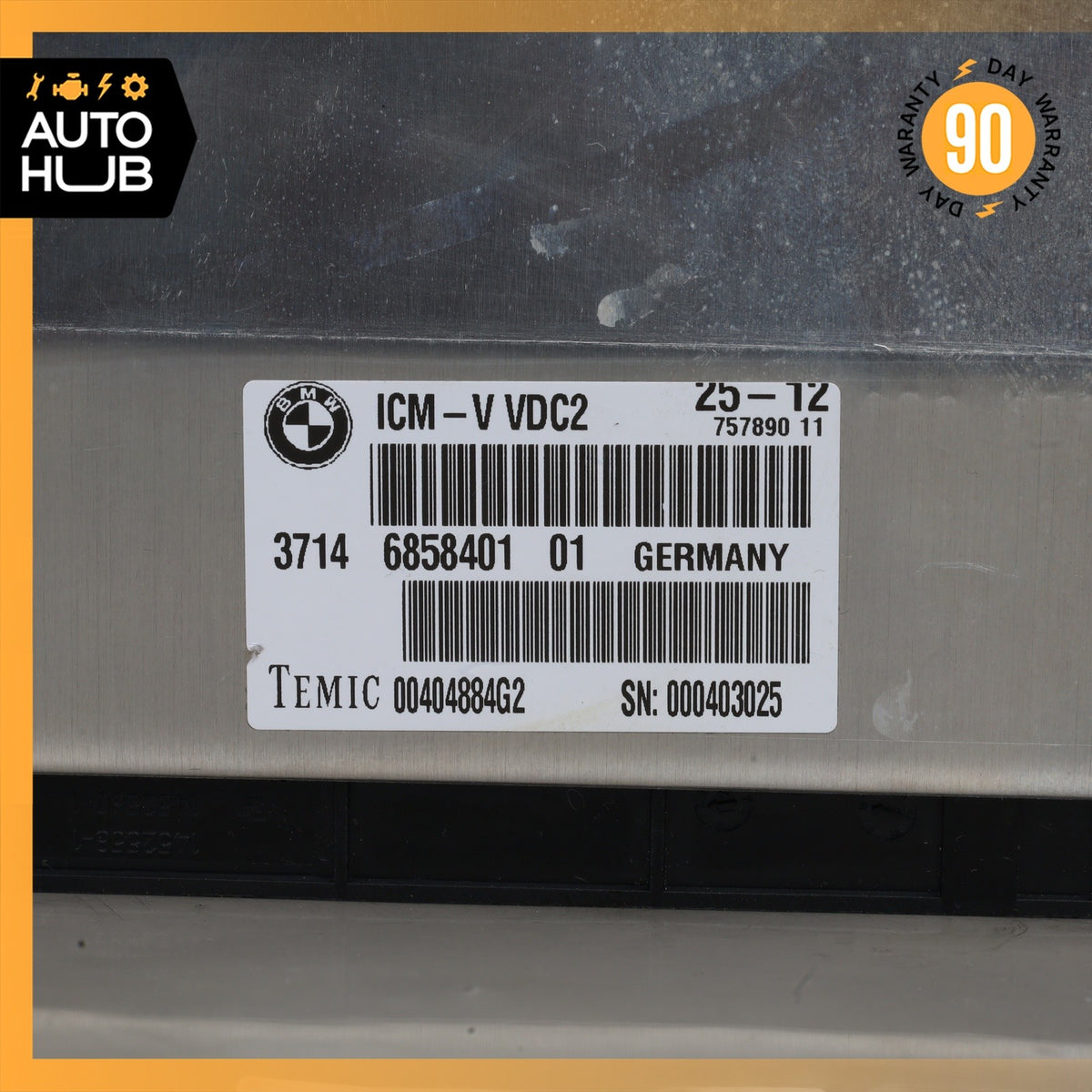 11-16 BMW F10 ActiveHybrid 5 VDC Suspension Module Control Unit OEM - photo 5