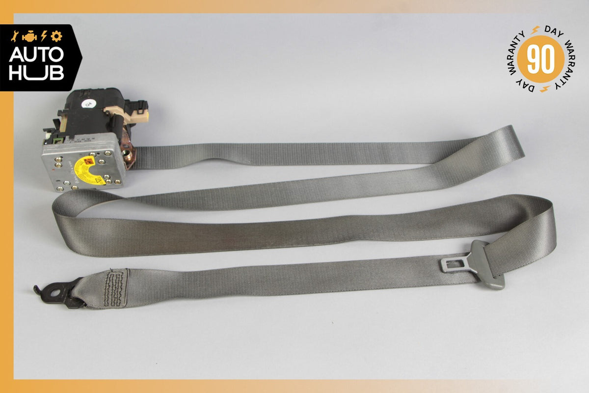 03-06 Mercedes R230 SL500 SL55 AMG Left Side Seat Belt Retractor Charcoal OEM - photo 1