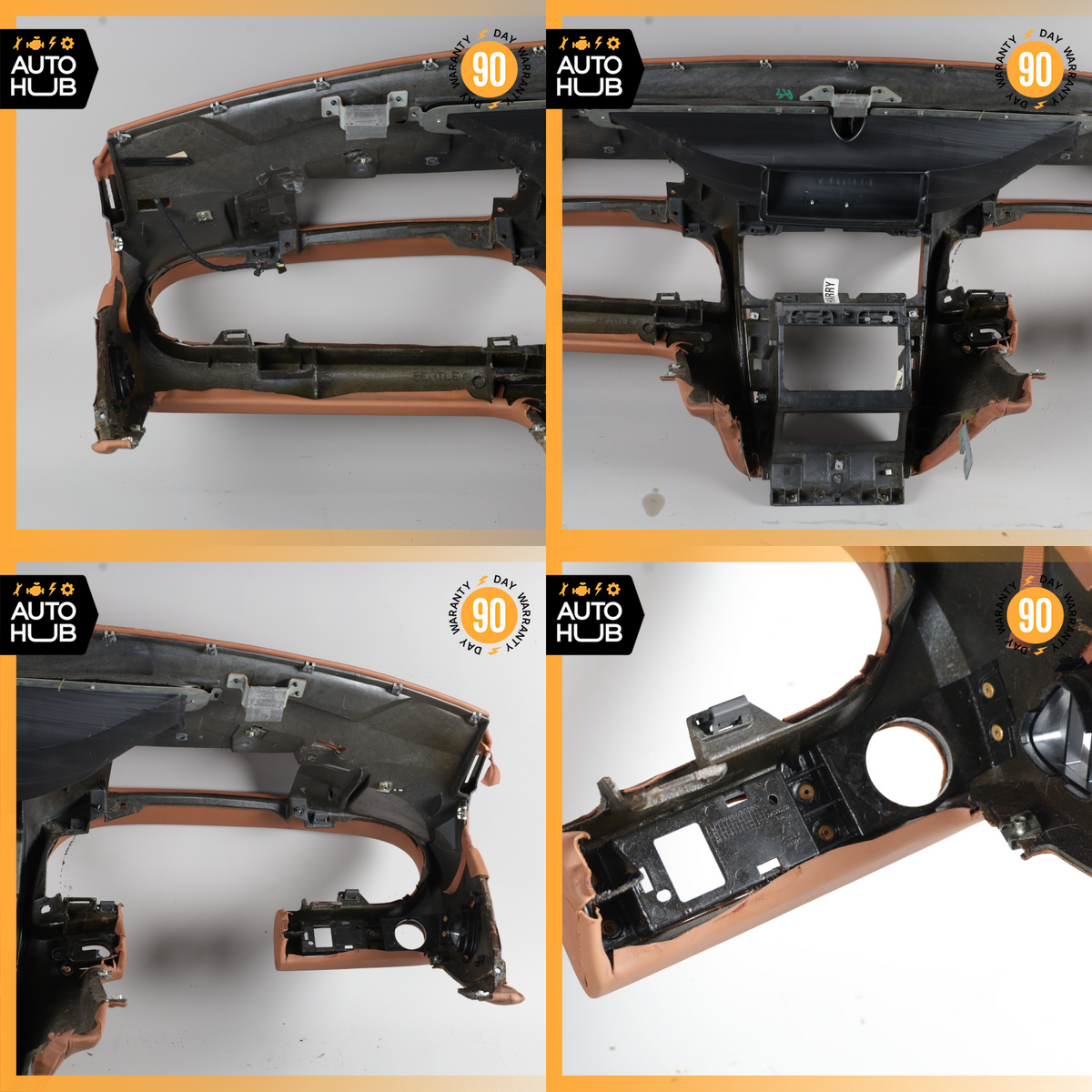 03-06 Bentley Continental GT Dashboard Panel Dash Board Brown 3W1857669N OEM 87k - photo 18