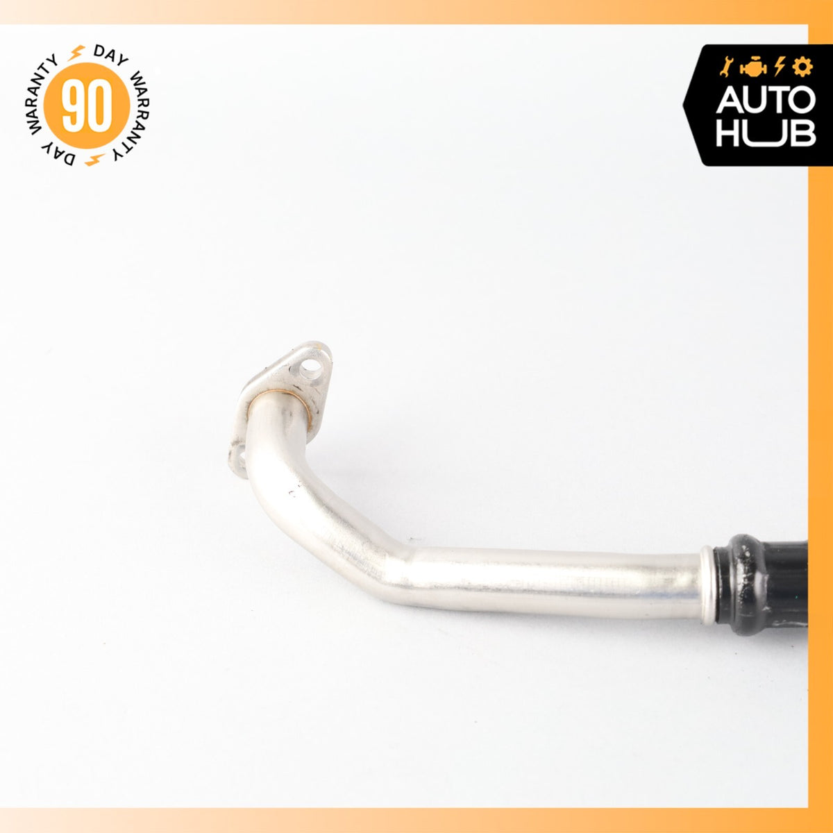 Bentley Continental Flying Spur Turbocharger Return Oil Line Left Side OEM 58k - photo 5