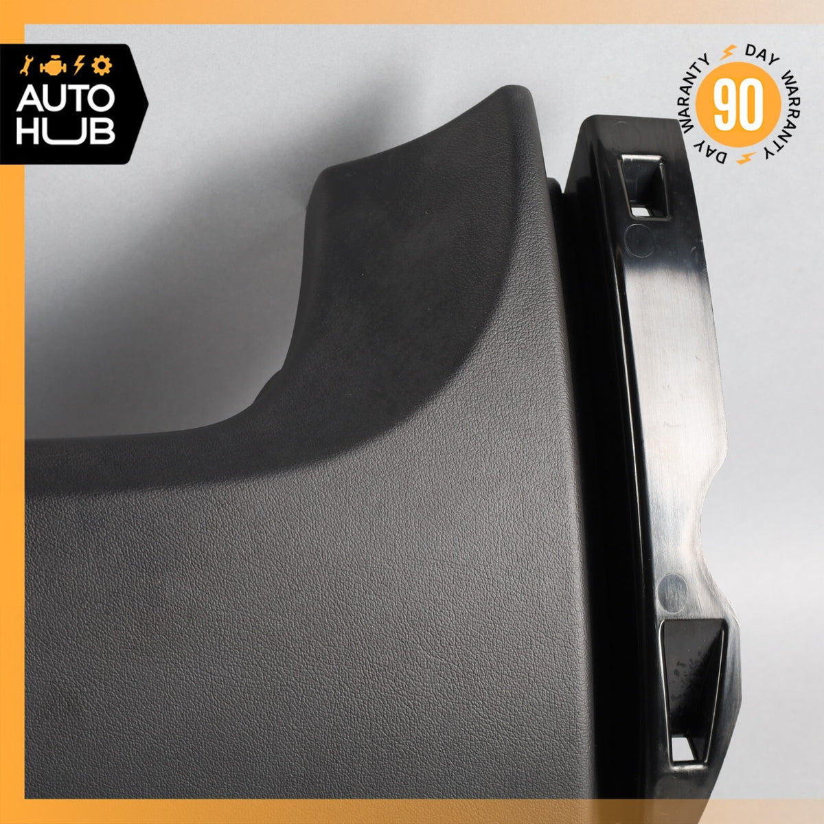 2016 Jaguar X351 XJ Left Dashboard Column Knee Panel Trim Black OEM 37k - photo 4