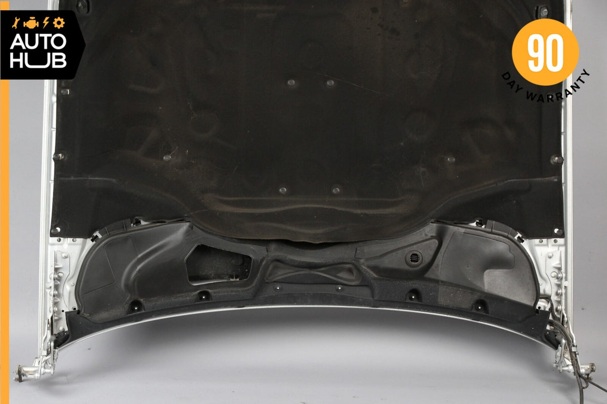 07-13 Mercedes W221 S63 AMG S550 Hood Panel Assembly Iridium Silver Metallic OEM - photo 11