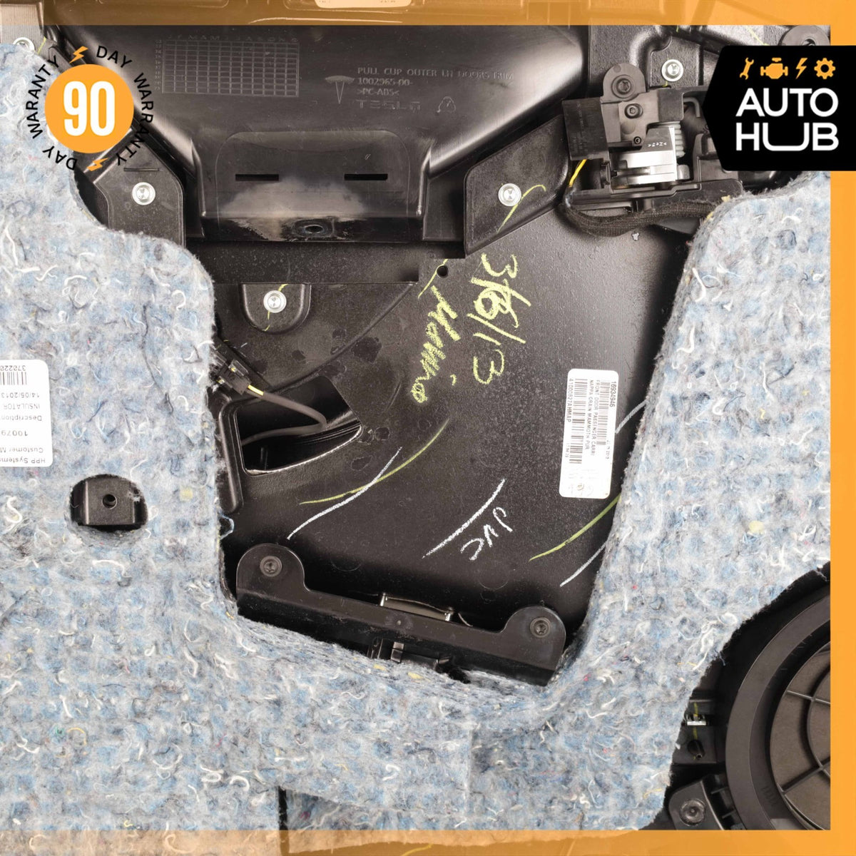 12-20 Tesla Model S Front Right Side Interior Door Panel 100793618J OEM 63k - photo 22