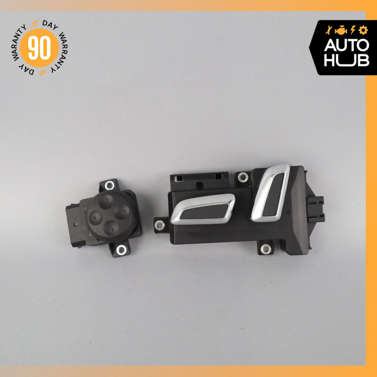 Audi S5 Front Left Side Power Seat Control Lumbar Switch Black OEM - photo 1