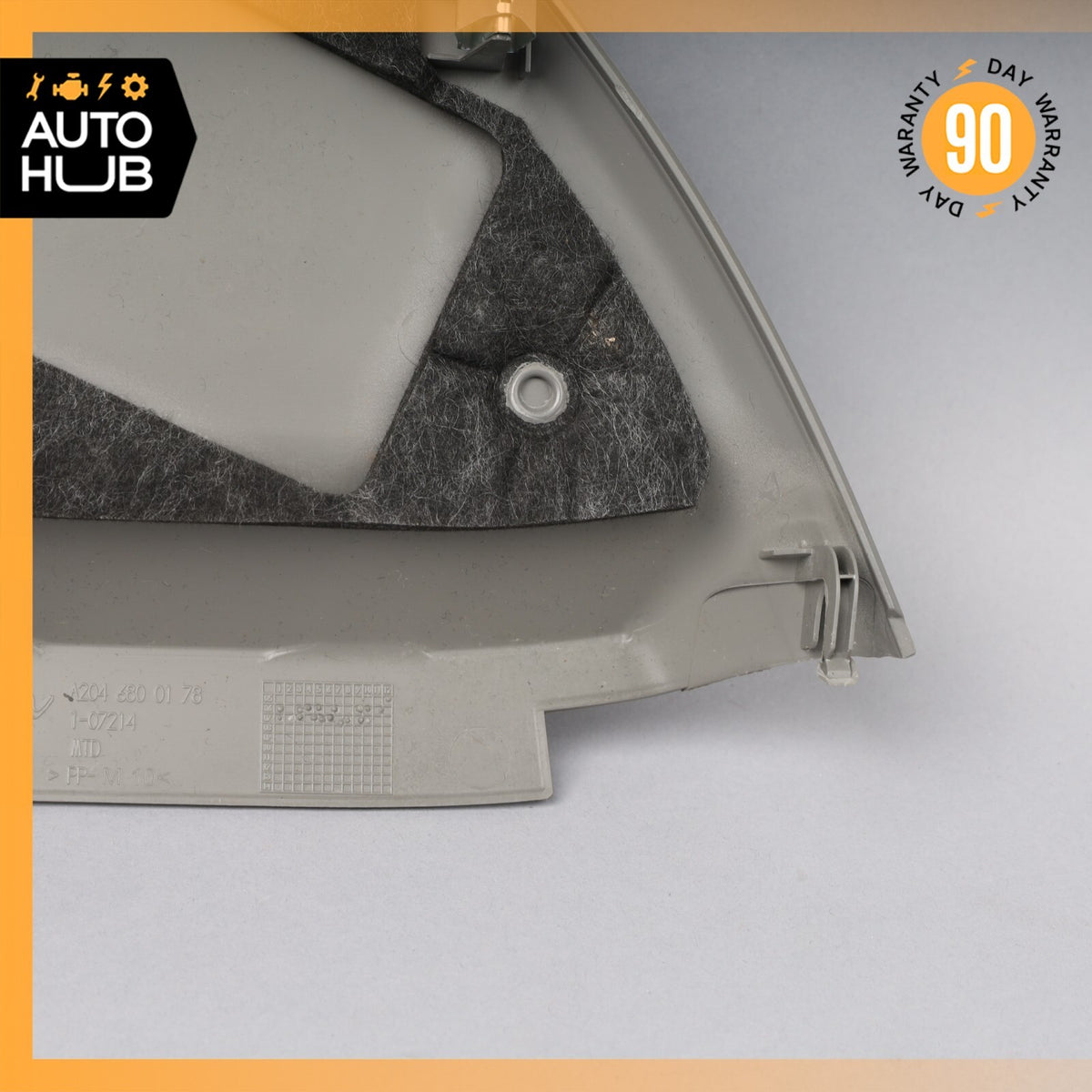 08-14 Mercedes W204 C350 C250 Dashboard Dash Board Trim Panel Left Side Gray OEM - photo 7