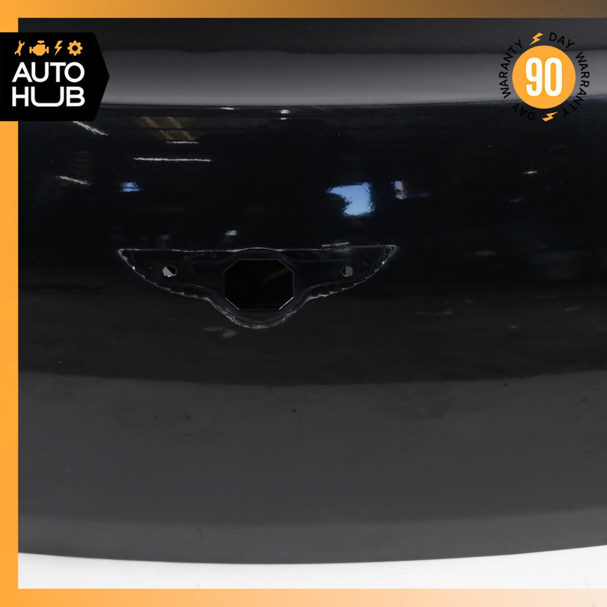 06-13 Bentley Continental Flying Spur Trunk Lid Panel Assembly Black OEM - photo 6