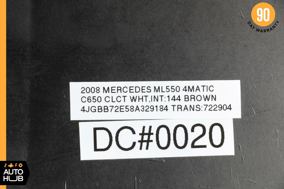 06-08 Mercedes W164 ML550 GL550 Dashboard Dash Left Lower Knee Trim Panel Grey - photo 12