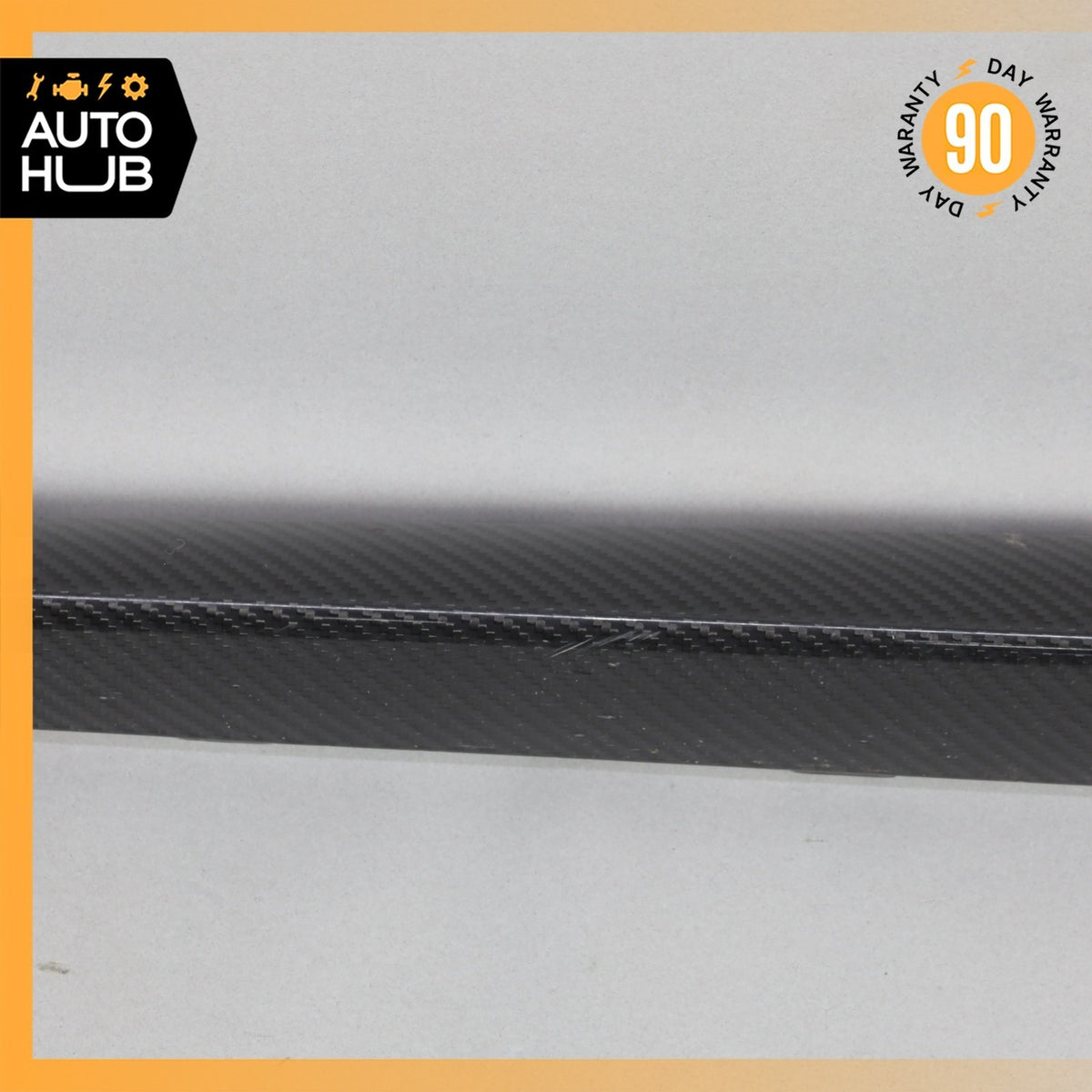 14-20 Mercedes W222 S65 Rear Right Skirt Rocker Panel Molding Trim Carbon OEM - photo 5