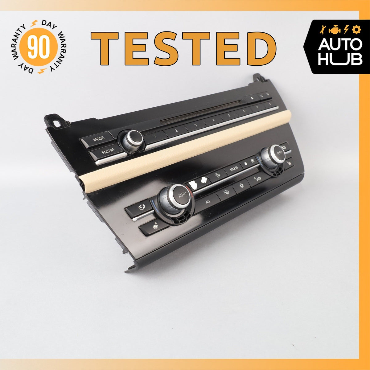 BMW F10 528i 550i AC A/C Automatic Heater Climate Control Switch OEM - photo 1