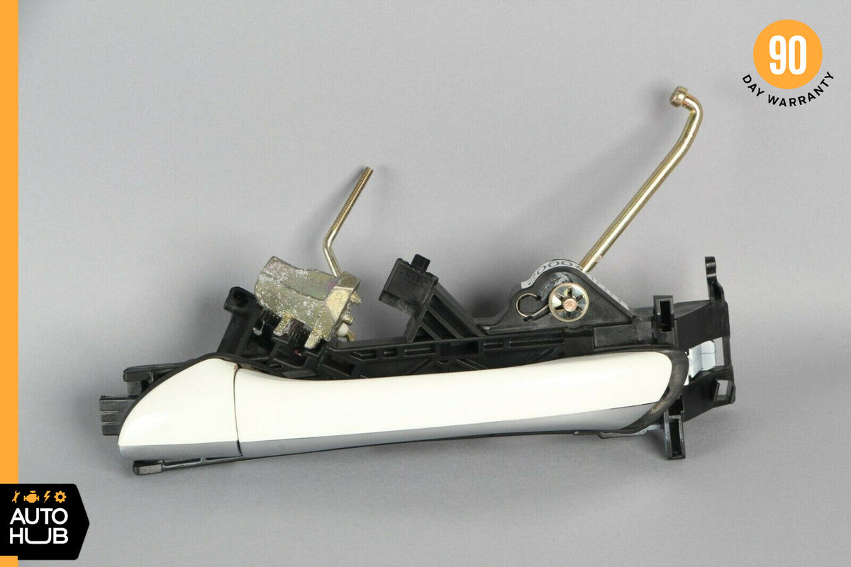 00-06 Mercedes W220 S500 S55 Exterior Door Handle Rear Left Driver White OEM - photo 1