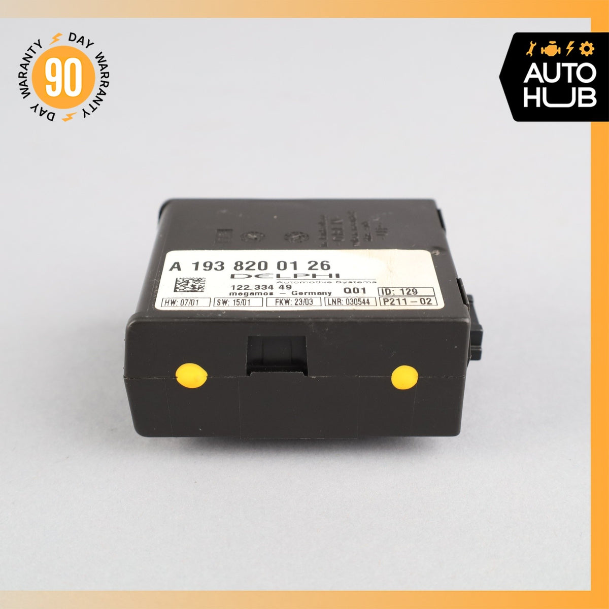 04-08 Chrysler Crossfire Theft-Locking Security Alarm OEM - photo 5
