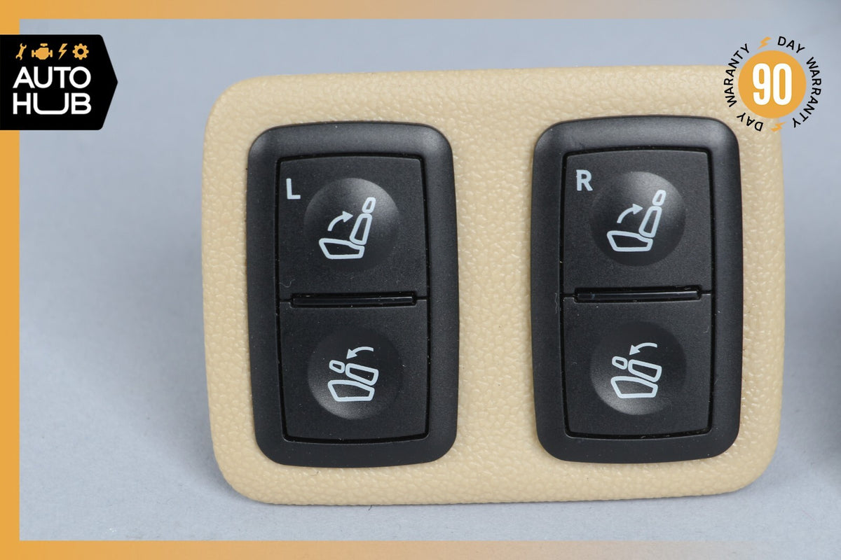06-12 Mercedes X164 GL550 GL450 3rd Row Seat Folding Power Switch Button Set OEM - photo 2