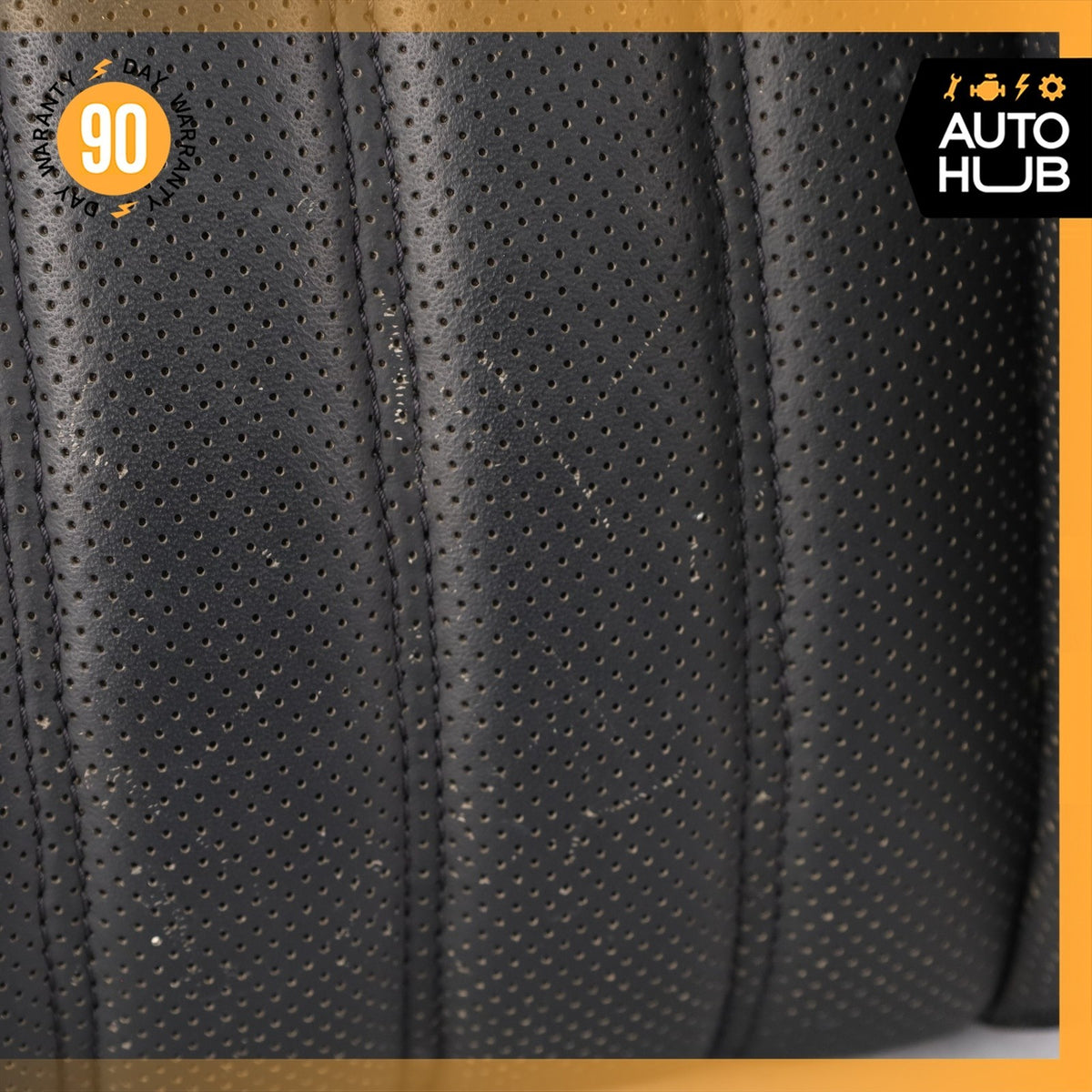 09-12 Mercedes R230 SL550 Top Upper Seat Cushion Right Side Nappa Black OEM - photo 9