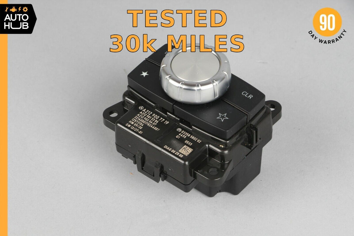 14-17 Mercedes W207 E550 E400 Console Head Unit Controller Knob Multi Switch 30k - photo 1