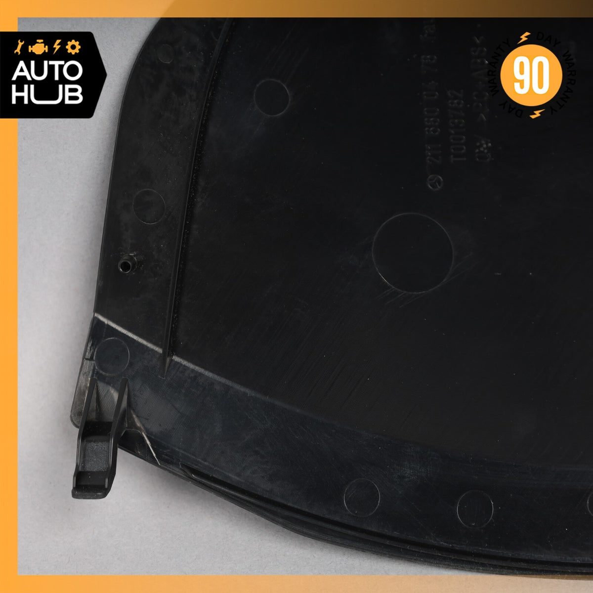 07-09 Mercedes W211 E350 E320 E550 Right Dashboard Trim Cover Panel Black OEM - photo 10