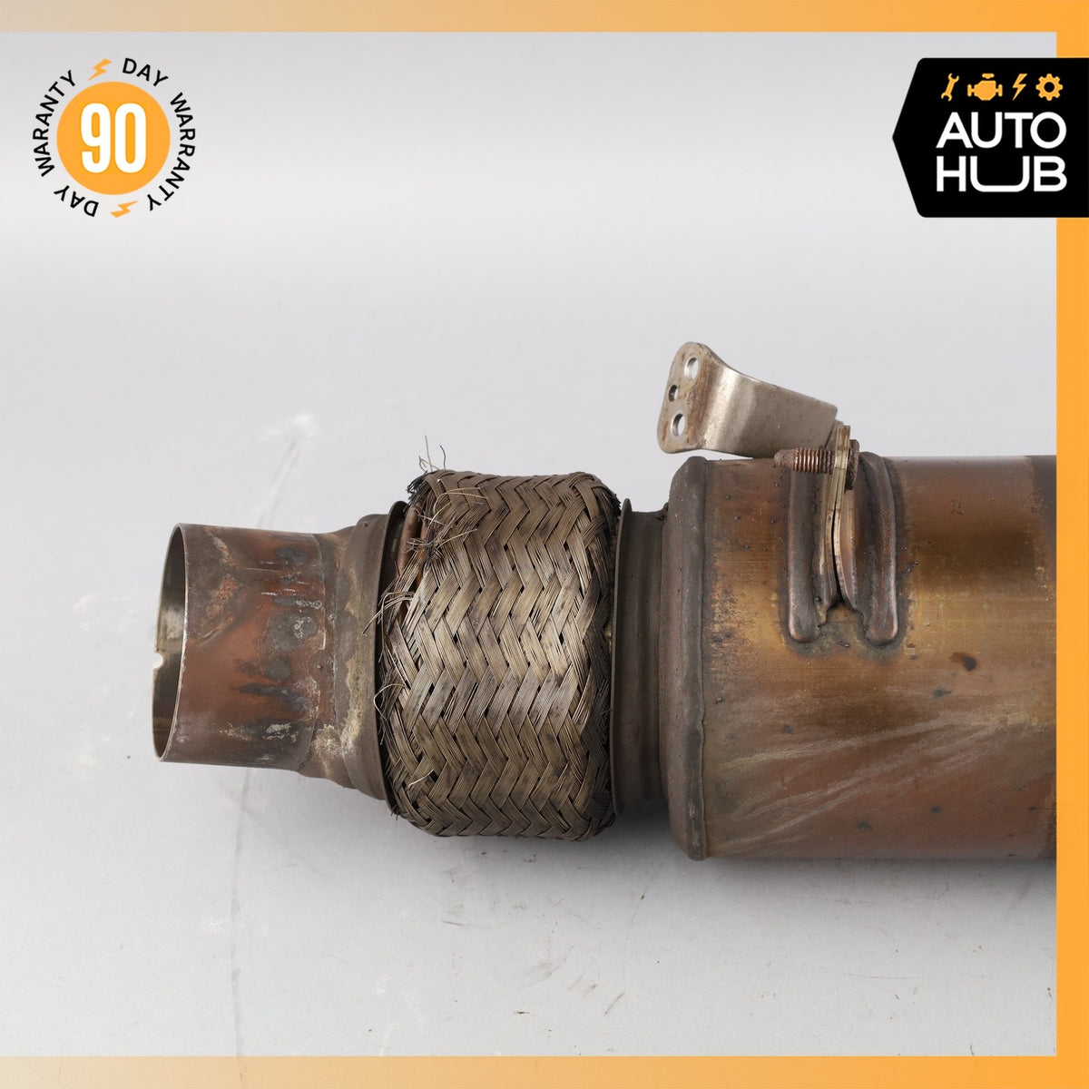 14-19 BMW F15 X5 X6 35i 535i 640i N55 3.0L Exhaust Downpipe 8603905 OEM 86k - photo 9